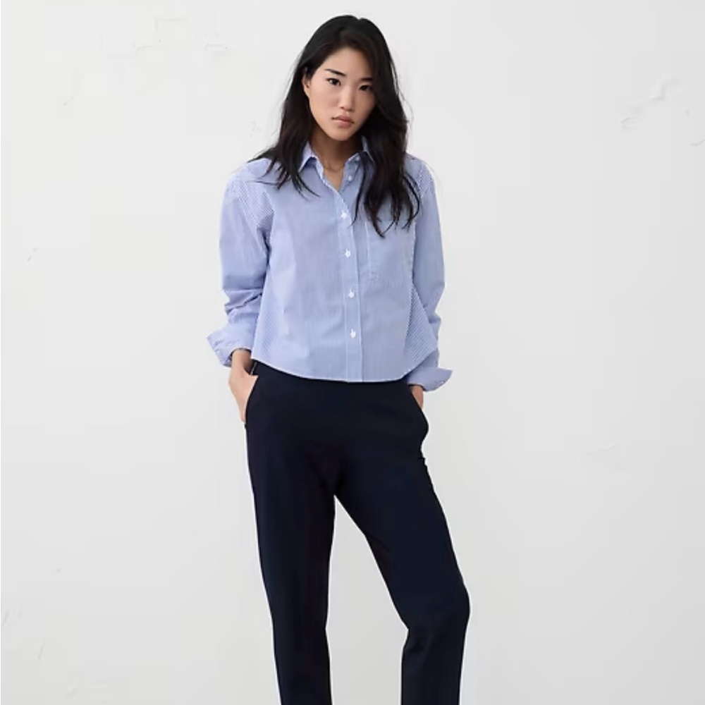 Banana Republic Hayden Tapered Black Pants